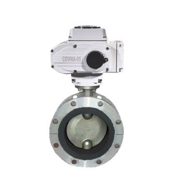 DN50 2 "Stainless Steel Hard Seal Control Control Double Flange Electric Butterfly Valve: Enjin Carian Komprehensif