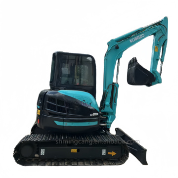 Worldwide Availability of Affordable Second-Hand KOBELCO SK55SR 5 Ton Excavators with Low Working Hours