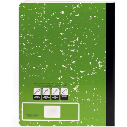 Custom Printing Copybook for School - Wide Ruled Marble Composition Journal for Kids