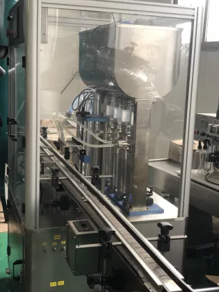 Fully Automatic Cooking Oil Filling and Capping Machine