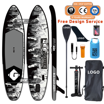 Customize Brand Logo Free Design: BSCI Paddle Board, Inflatable SUP Boards, Cheap Price with Quality Image Printing