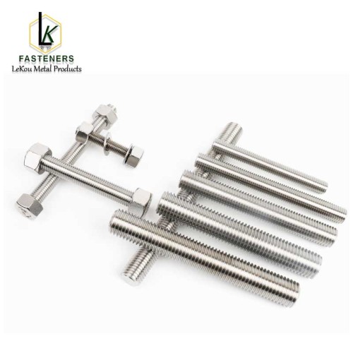 ASTM A193 GrB8 Шпилька с непрерывной резьбой из нержавеющей стали для высоких температур