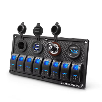 Genuine Marine Equipment RV Vehicle Boat DC 12V Switch Panel
