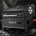 Ahumador de parrilla de carbón de mesa resistente para cocinar al aire libre