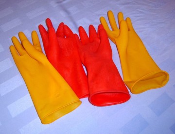 latex gloves