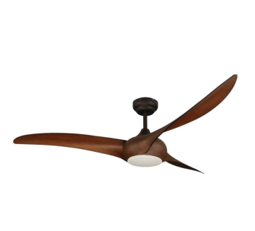ABS DC ceiling fan with light