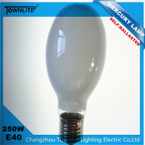 Current Mercury Vapor Lamp, ED28,250W HSB250M