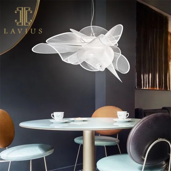 Post Modern Acrylic White Office Wholesale Chandelier Lights