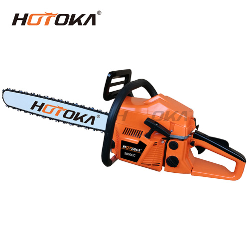 58cc Gasoline Chainsaw Motosierra Machine Untuk Memotong Kayu