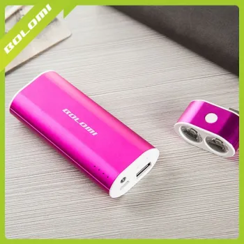Manufacturer Power Bank,Li-ion Mobile Backup Powers,Mobile Battery Portable External Battery Charger Power Pack 5200mAh.
