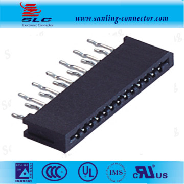 1.25mm Pitch FPC connector straight dip doul contact