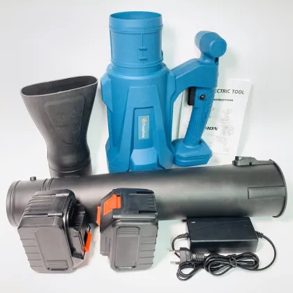 High-Powered Lithium-Ion Cordless Leaf Blowers: Portable and Rechargeable Dust & Snow Clearing Machines