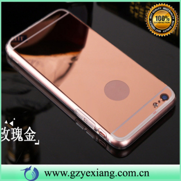 Yexiang wholesale soft back cover with mirror for iPhone 7 tpu phone case