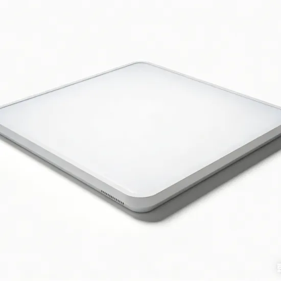 Modern ceiling light with soft glow