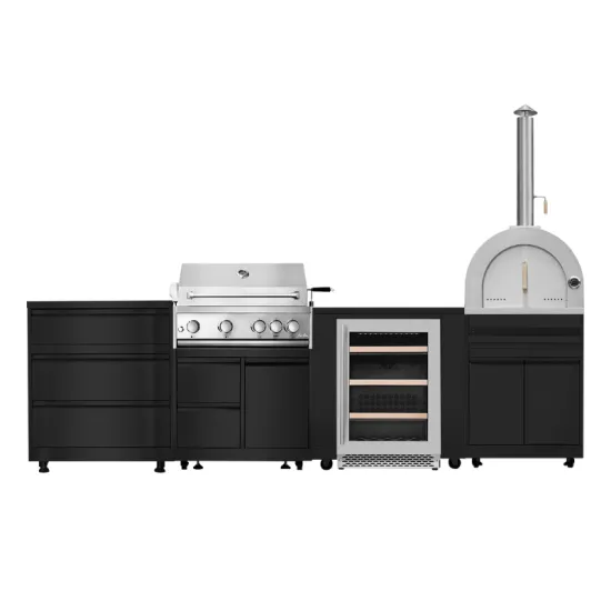 Youya Customized Stainless Steel Outdoor Kitchen Cabinet BBQ Island