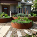 Stand de jardinière en métal galvanisé