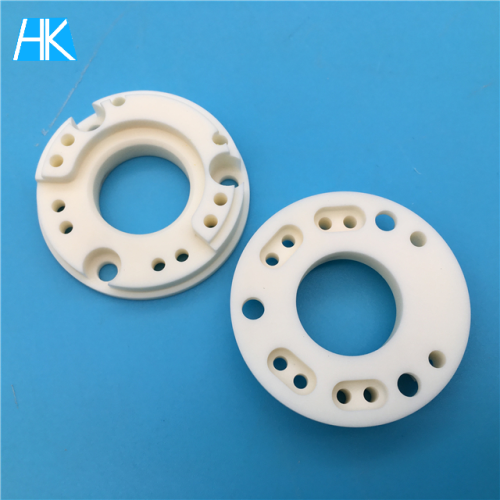 Precision Spinning 99% Alumina Ceramic Disc Guide