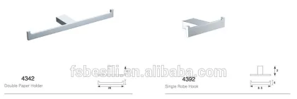 Sanitary ware products factory price bath towel rack 4311