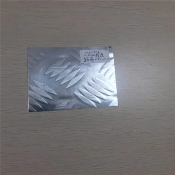 3003 4343 3 bar aluminum brazing pattern plate