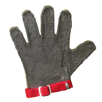 Wear-Resistant Stainless Steel Gloves: Cut-Proof Safety Work Gloves