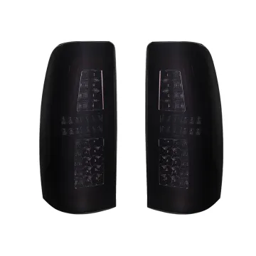 Smoked LED Tail Light for 1999-2002 Chevy Silverado & 1999-2003 GMC Sierra 1500/2500/3500