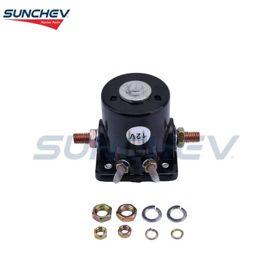 SUNCHEV Starter Relay 383622 For Johnson