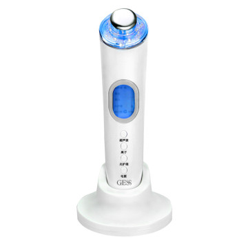 Gess628 Gess LCD Rechargeable Torch Type Photon Ultrasonic Ionic Beauty Device