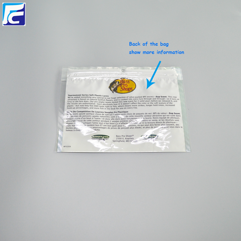 Fishing Lure Zipper Packaging