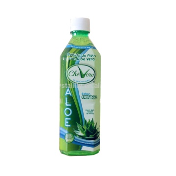 china factory PET bottled aloe vera drink natural fruit juice aloe vera juice with pulps