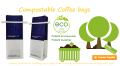 Reciclar bolsas de café Recicle a embalagem de café Recicle bolsa de café