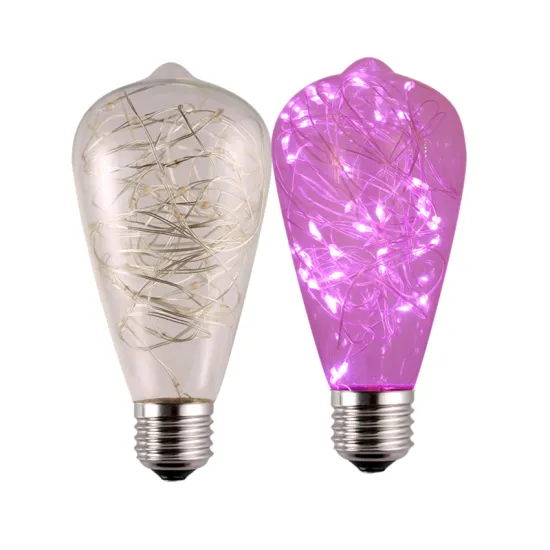 ST64 led bulb copper wire led bulb fro decoration