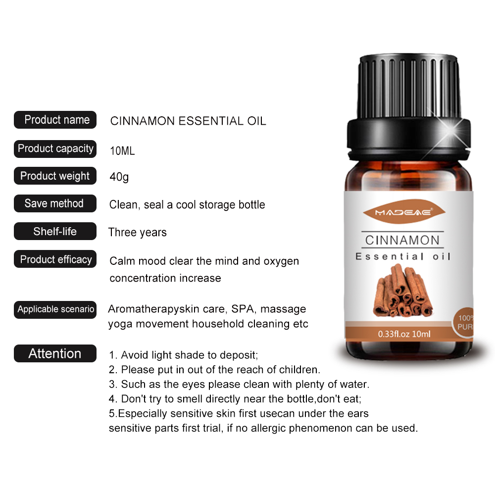 100% pure natural cinnamon essential oil Body Care