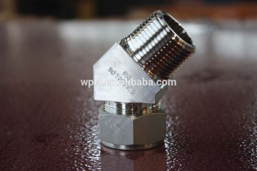 swagelok 1/4" stainless steel compression fittings 90 degree male elbow