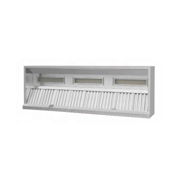 Assembling New Stainless Steel Kitchen Exhaust Oil Net  Hood