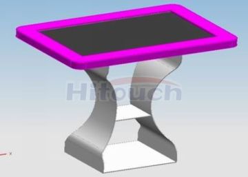 42 Inch Advertising Interactive Touch Table, It700 For Exhibition Hall / Meeting Room