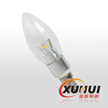 new fashion candle high lumen e14 5w led dimmable bulb