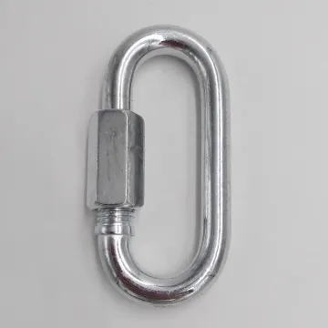 12mm Zinc Plated Oval Quick Link Chain Fastener: Galvanized Threaded Connecting Link - China Manufacturer