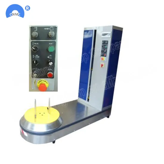 Airport luggage wrapping machine for sale cheap factory price