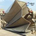 Hesco Defensive Barrier with Geotextile