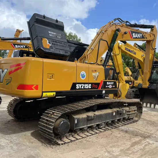 Used Sany 215 Excavator Sy215caterpillar Excavator