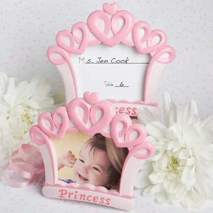 Pink Crown Photo Frame