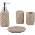 Hotel Decoration Resin Bathroom Accessory Set