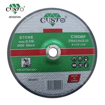 Best Price Professional 4.5 Inch Abrasive Cutting Wheel for Stone
