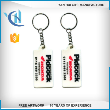 2016 Promotional NEW PRODUCT 3D Rubber Keychain 3d soft pvc keychain