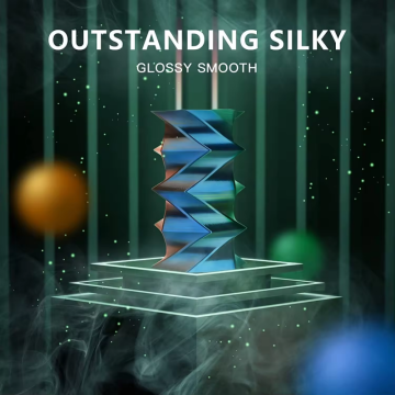 Tri-Color Silk PLA Filament 1.75mm