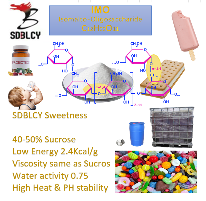 Bailong Chuanyuan Imo Isomalto-Oligosaccharid 900 Mais