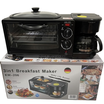 Silver Crest 3-en-1 Breakfast Maker: Sandwich personnalisé et machine multifonction