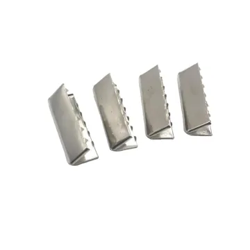 Wholesale 39mm Metal Cord End Clip for Belt Rope End Clip