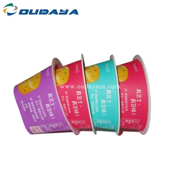 customized logo 72ml jelly pudding cup