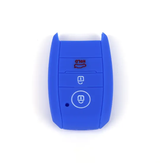 Colorful Silicone car key cover for KIA